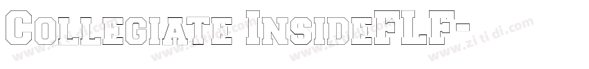Collegiate InsideFLF字体转换